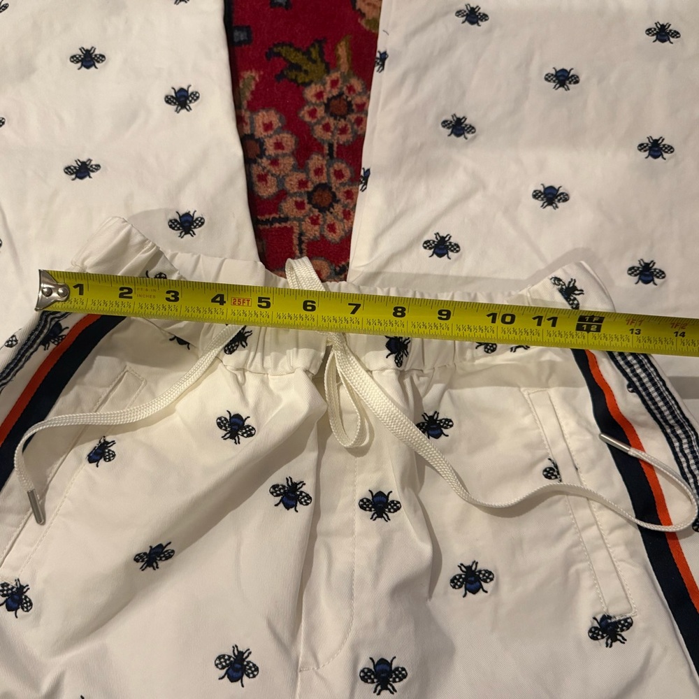 Anthropologie Embroidered Bumble Bee Track Pants! - Picture 8 of 9